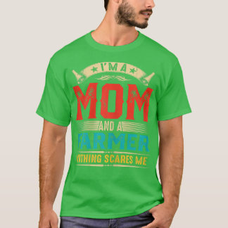Vare att jag är en Mamma och en bondynga Mors dag  T Shirt