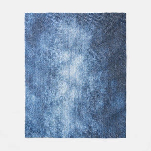 Vare denim-väv, texturerad bakgrund. fleecefilt