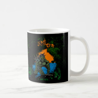 Varelse från den svart lagunmuggvarianten kaffemugg