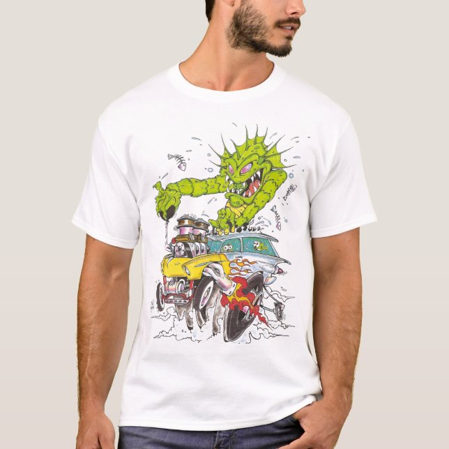 Varelse från fettlagunen tee shirt (Framsida)