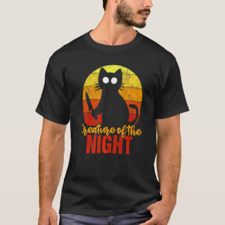 Varelse Från Natt Katt Grov Blodig Halloween T Shirt