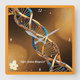 "Varelse" Fyrkantig Klocka