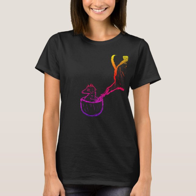 Varelser av teaen #1 (multifärgadtrycket) t shirt (Framsida)