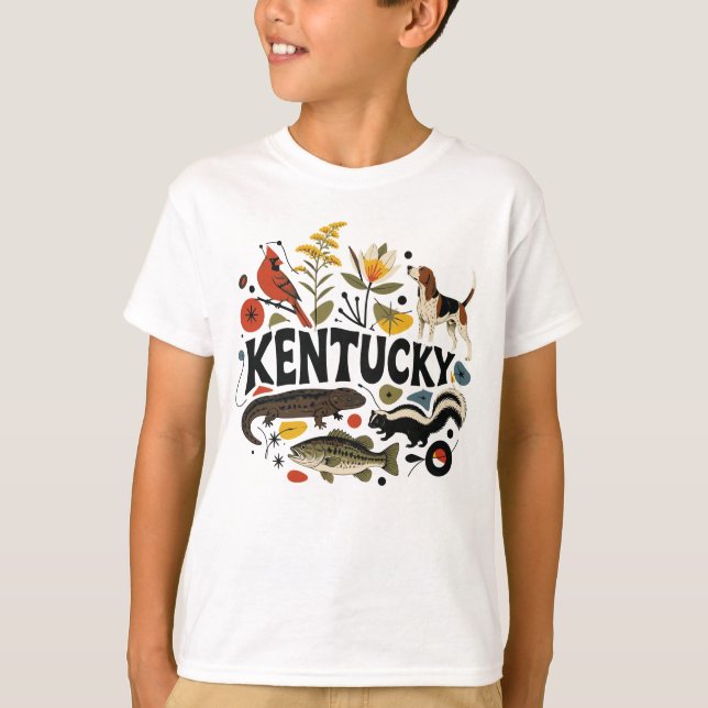 Varelser runt Bluegrass T Shirt (Framsida)