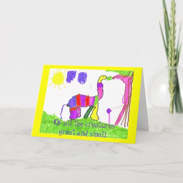 Varelser som är underbara vid förskoning kort (Framsida)