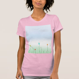Våren är på väg! Dam-T-Shirt T Shirt