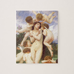 Våren återkomst (Le Printemps) av Bouguereau Pussel