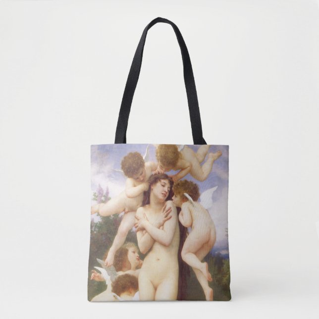 Våren återkomst (Le Printemps) av Bouguereau Tygkasse (Framsida)
