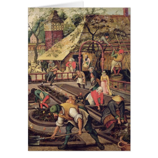 Våren Hälsningskort (Framsidan)