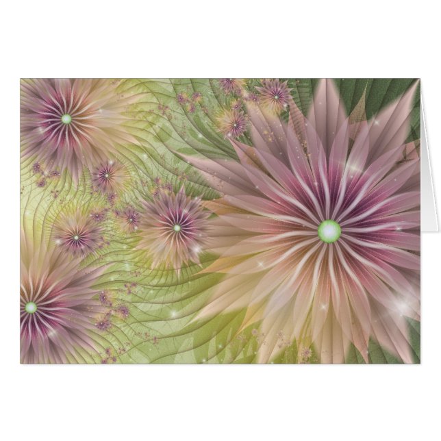 Våren jive hälsningskort (Framsidan Horizontal)