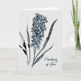 Våren kommer att blomma – Tänker på dig Kort