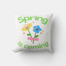 Våren kommer söta blå och gula blommor