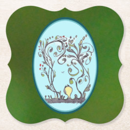 Våren vill bara ha lite Roligt Underlägg Papper