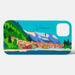 Varenna Como Italien Illustration Travel