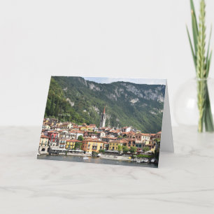 Varenna, Italien, scenbild Kort