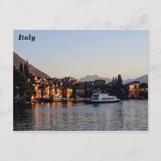 Varenna, Sjö Como, Italien Vykort