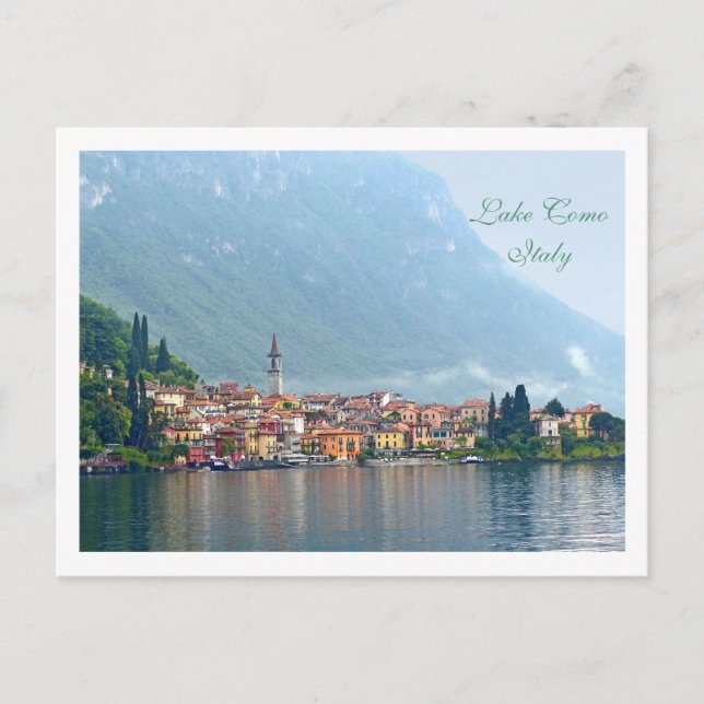 Varenna, Sjö Como, Italien Vykort (Framsida)