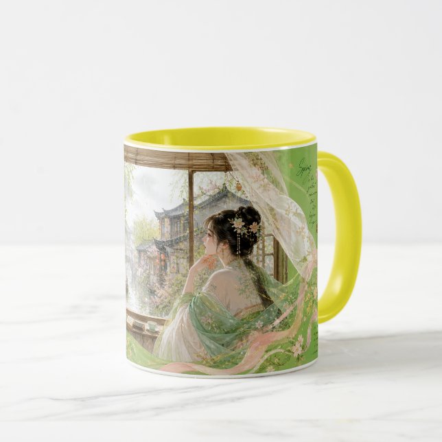 Vårens återkomst. mugg (Framsida höger)