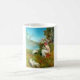 Vårens glädje (av John Collier) Kaffemugg