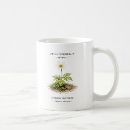 Vårens kortlivade växter i Japan – Japansk anemone Kaffemugg
