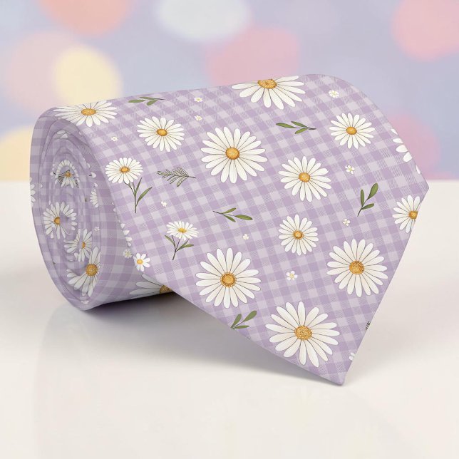 Vårens lavendelblommiga halsduk slips (Skapare uppladdad)