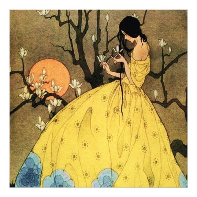 “Vårens löfte” av Marjorie Miller Fototryck (Framsidan)