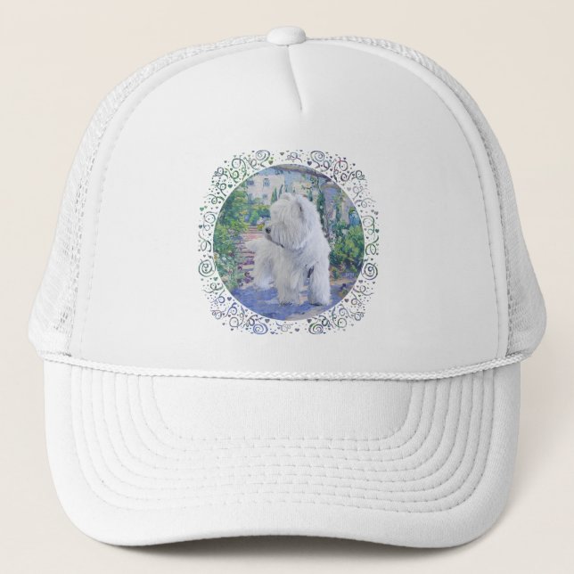 Vårens lusthus truckerkeps (Framsida)