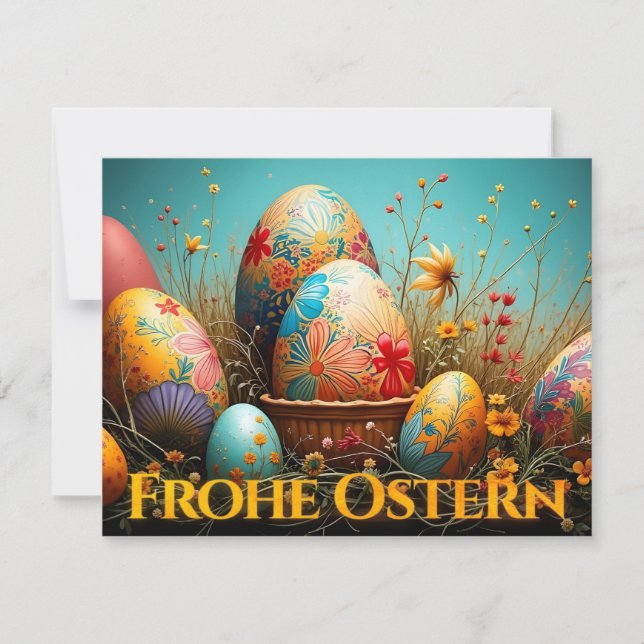 Vårens magi med påskägg (Framsida)