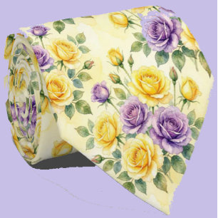 Vårens mode   Bröllops- och evenemangsblommig slip Slips