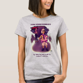 Vårens mode grå t shirt