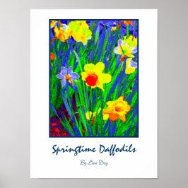 'Vårens narcissus' Affisch