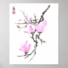 Vårens rodnad poster