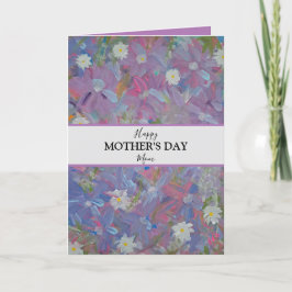 Vårens underland blomsterfoto Morsdagskort Helgkort