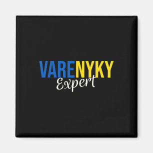 Varenyky Experttjänster Ukraina Flagga Ukrainsk Kä Magnet
