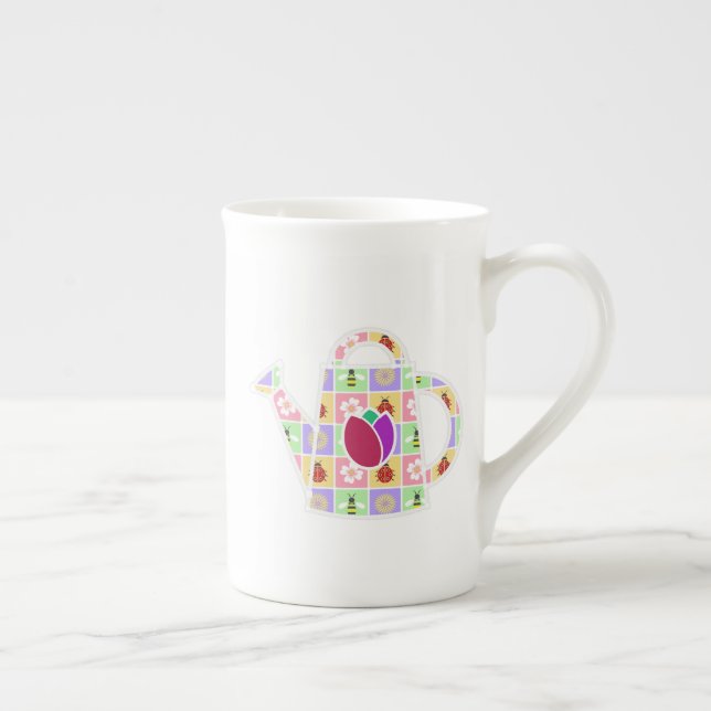 Vårfläckar Specialmugg Benporslin Mugg (Höger)