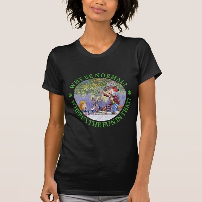 VARFÖR ÄR DET NORMALT? TEE SHIRT (Framsida)