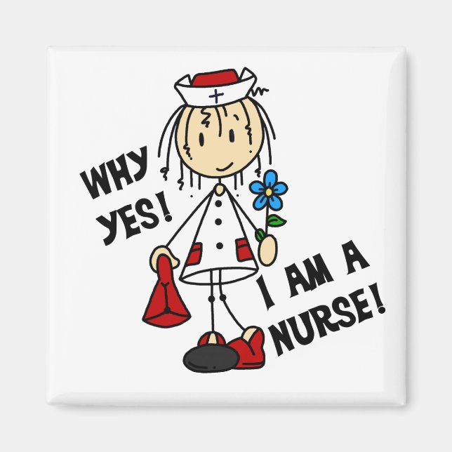 Varför är jag sjuksköterska? magnet (Framsidan)