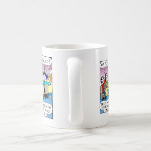 Varför är judar så hög? kaffemugg