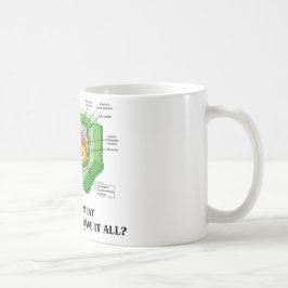 Varför äta kött, om växtceller har allt det? (Veg Kaffemugg