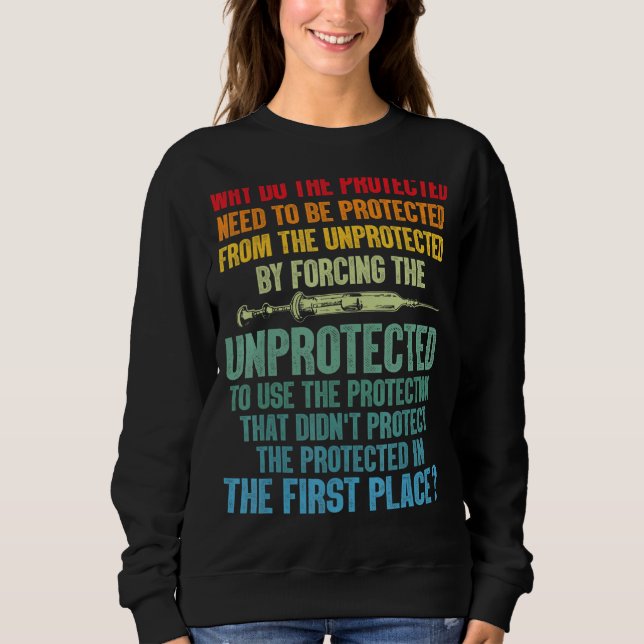 Varför behöver skyddet skyddas RN 1 T Shirt (Framsida)