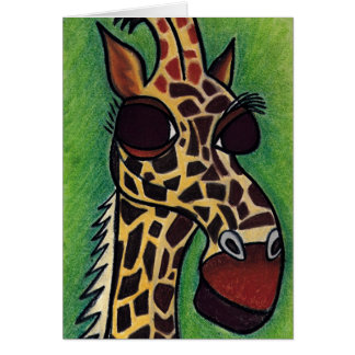 Varför den långa nacken?  vid Robyn Feeley Hälsningskort