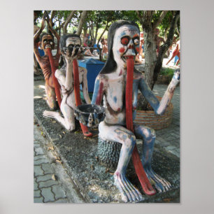 Varför det lånande TUNGA? ... 3 Scary Thai Ghouls Poster