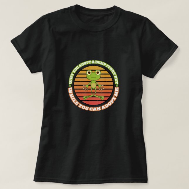 Varför du använder en Hårig Pet-uppsättning samtid T Shirt (Design framsida)