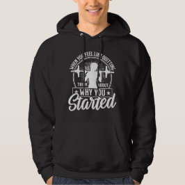 Varför du började med White Fitness Hoodie