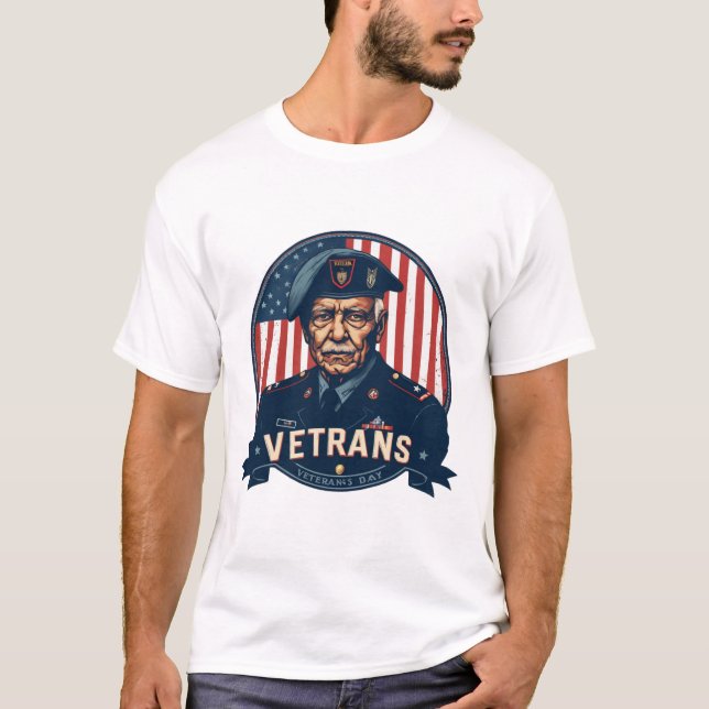 Varför firar vi veterandagen? t shirt (Framsida)