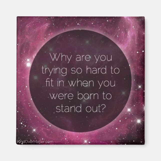 Varför försöker du så hårt.. magnet (Framsidan)