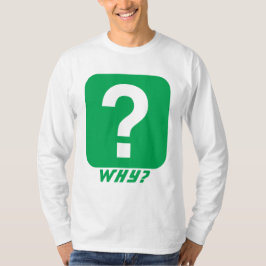 Varför fråga Mark Monogram T Shirt