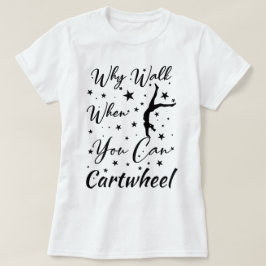 Varför gå när du kan göra volt Rolig volt-design T Shirt