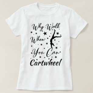 Varför gå när du kan göra volt Rolig volt-design T Shirt