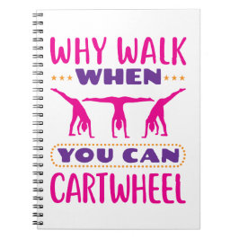 Varför gå när du kan ha hjul anteckningsbok